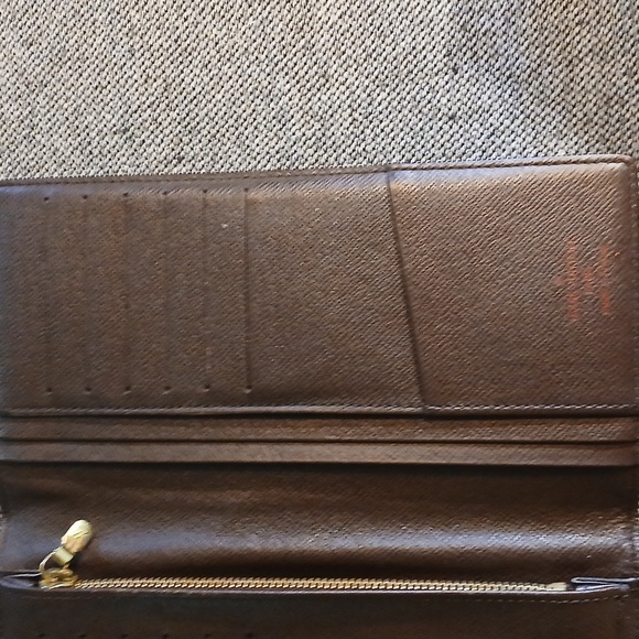 Authentic Louis Vuitton Damier Porte Feiulle Brazza - Picture 13 of 16